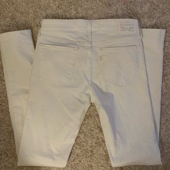 White Levi’s Skinny Jeans Size 27 - Picture 4 of 4